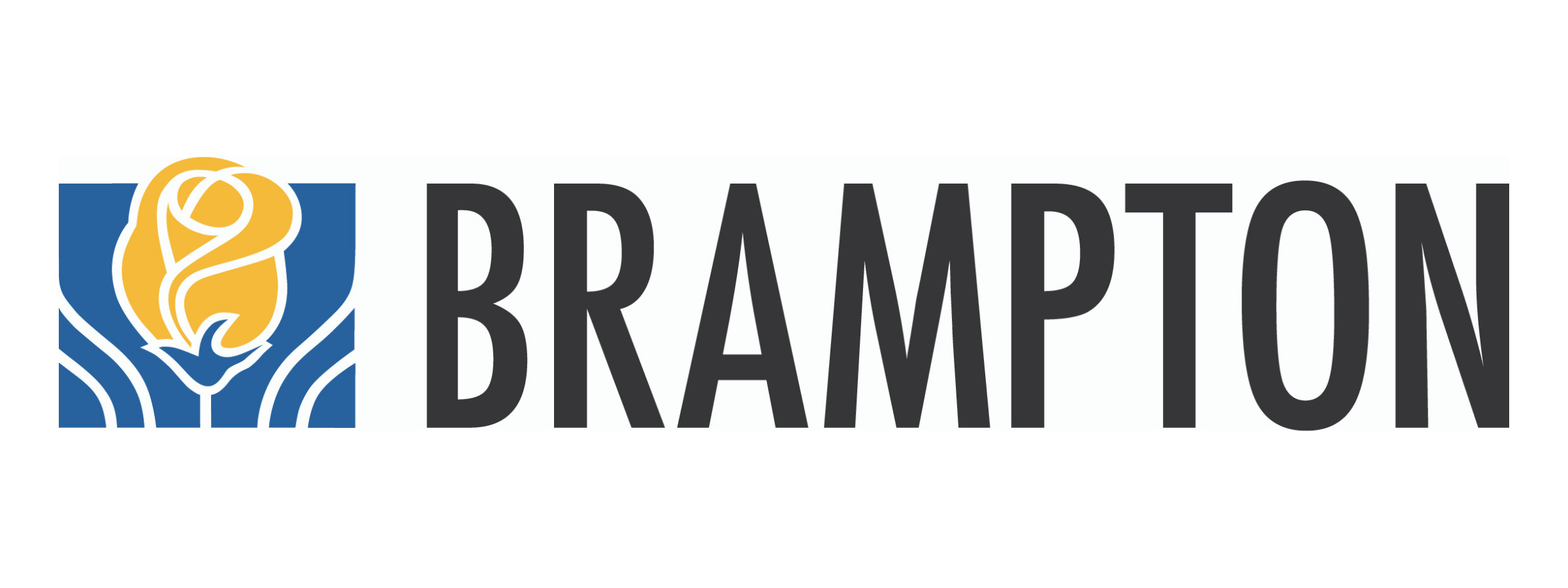 City of Brampton logo with black text